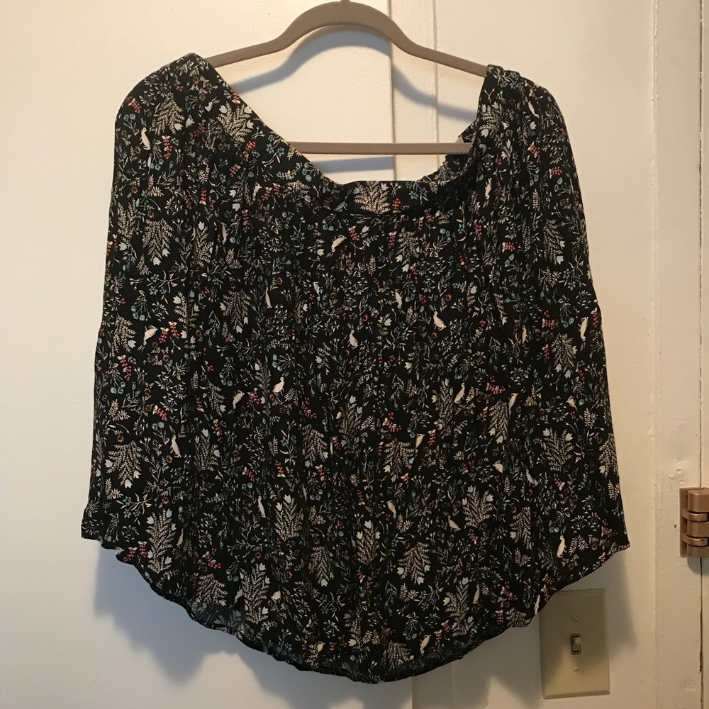 Old Navy Floral Mini Skirt XL